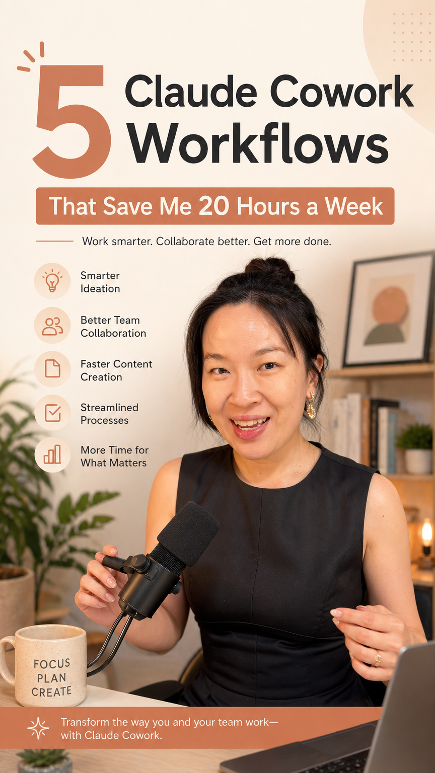 5 Claude Cowork Workflows That Save Me 20 Hours a Week