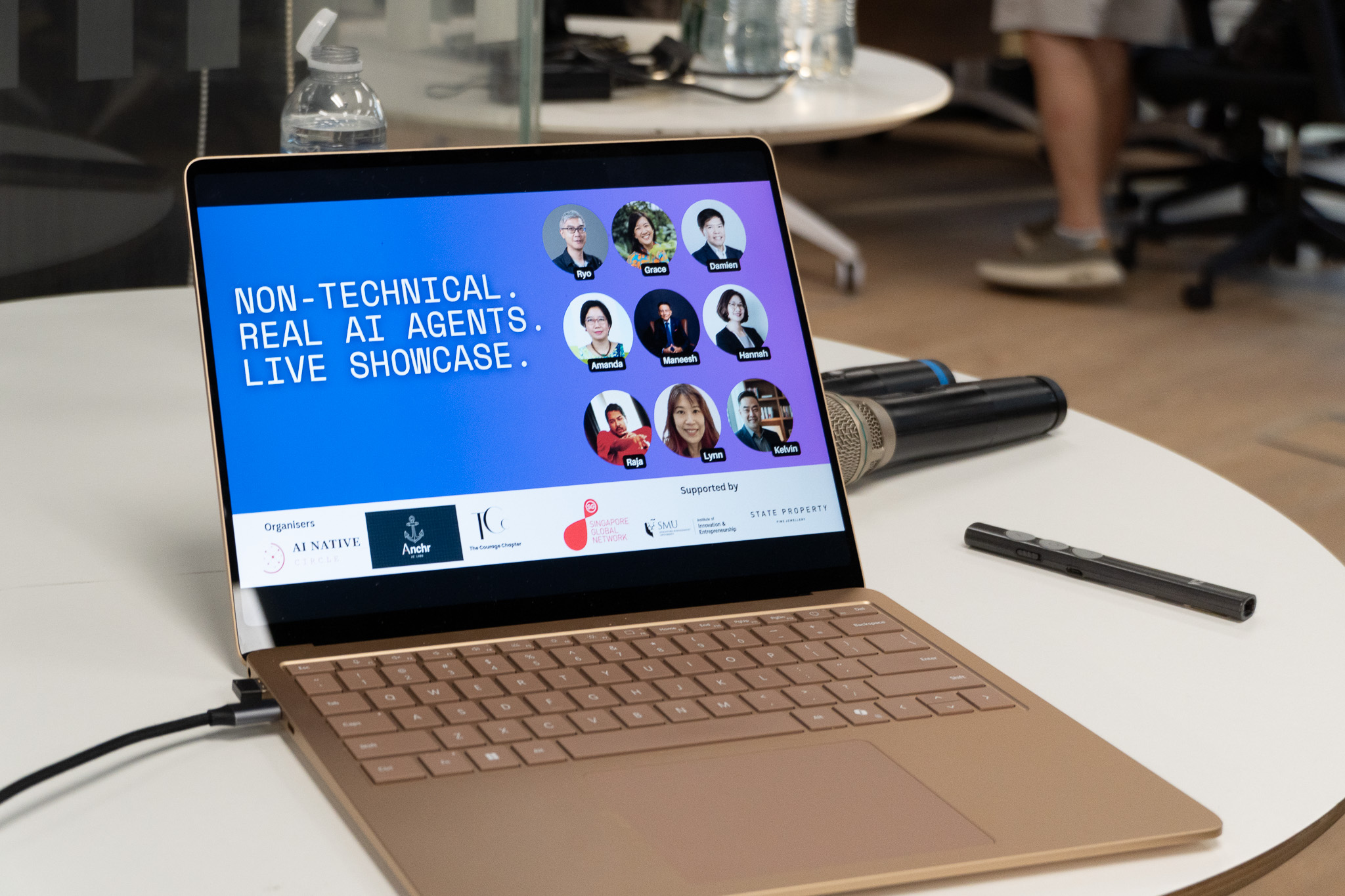 Non-Technical. Real AI Agents. Live Showcase.