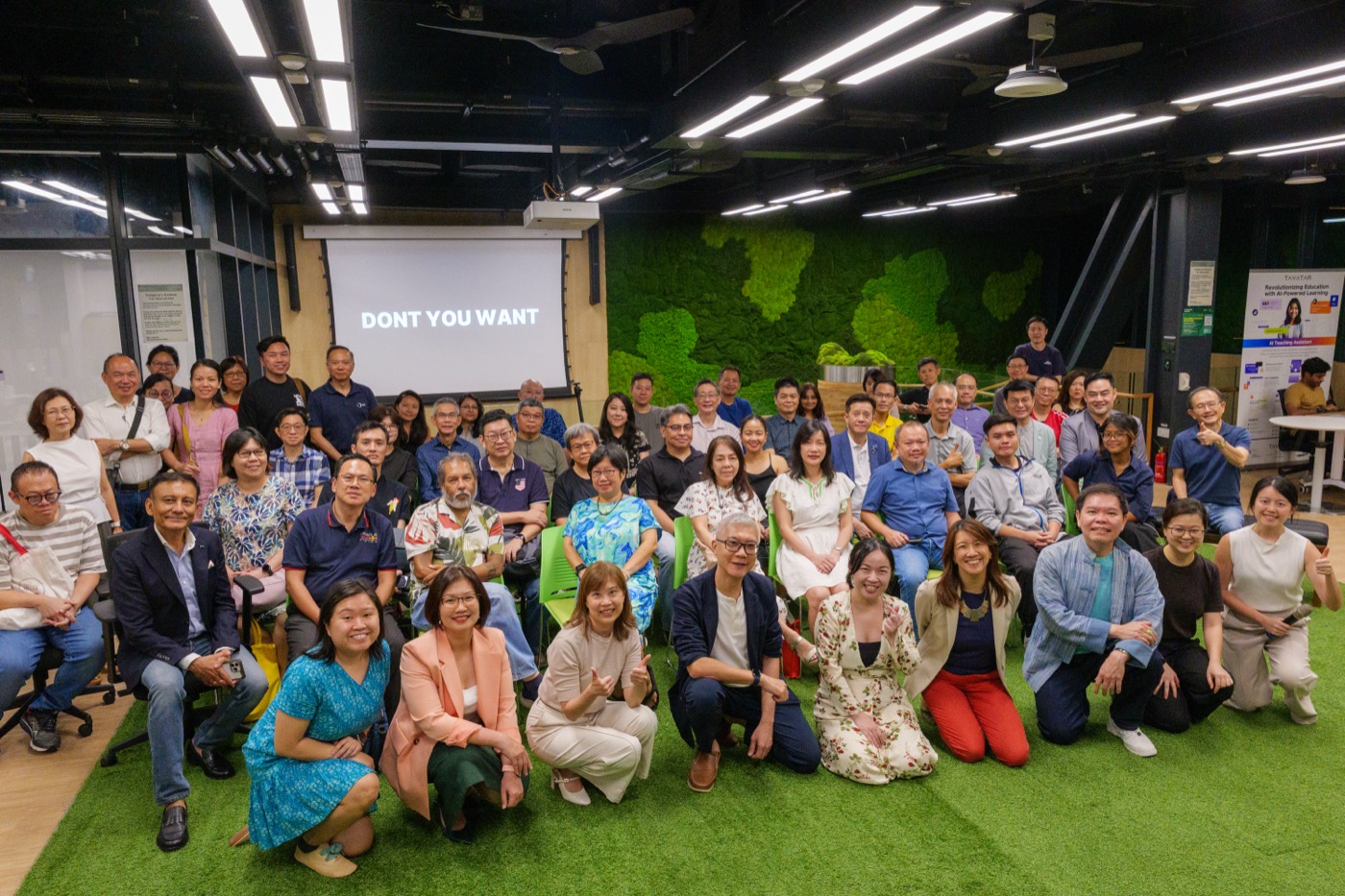 Cowork SG community event group photo