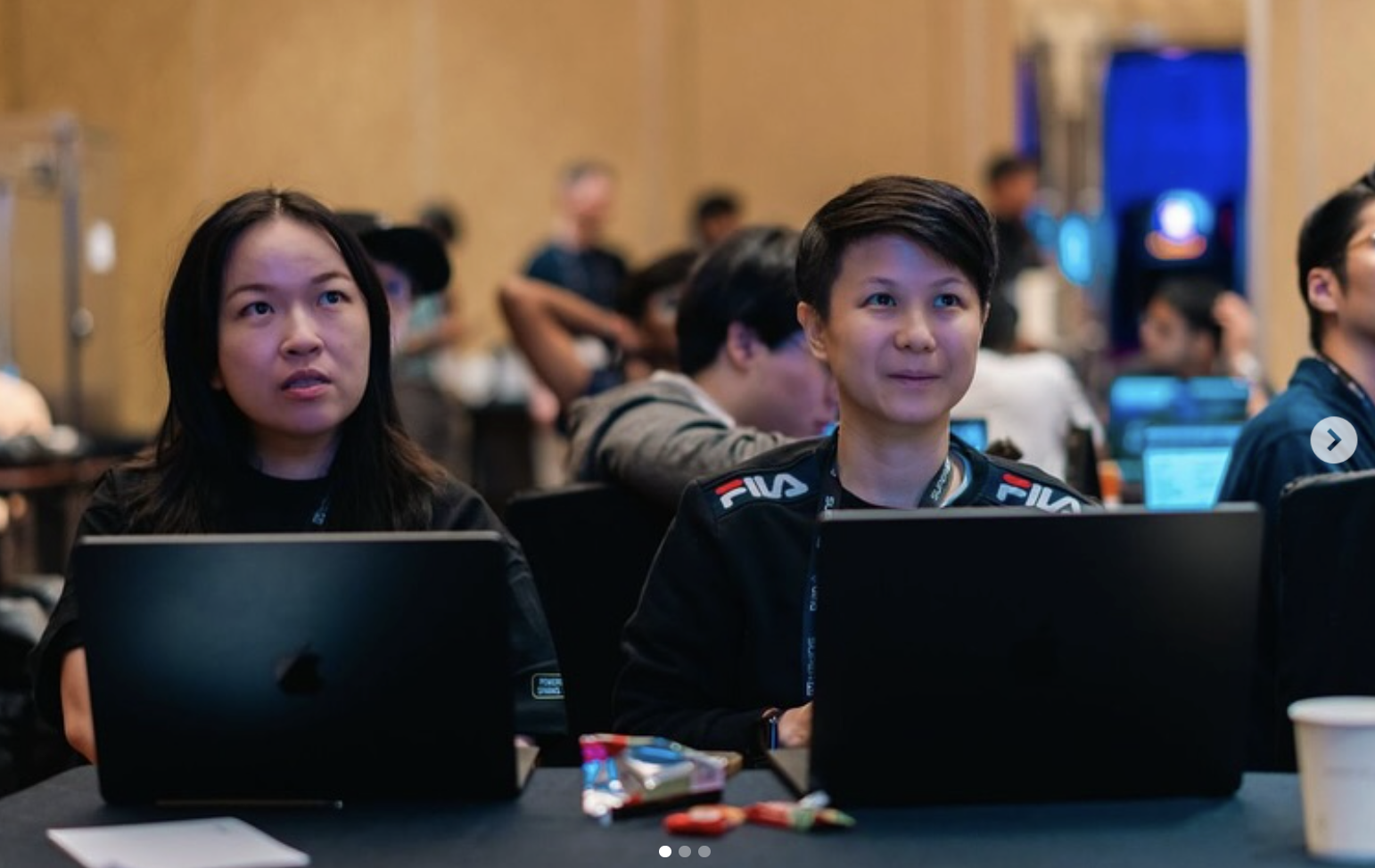 Hackathon participants