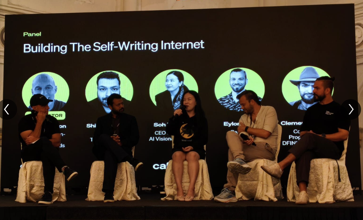 Building the Self-Writing Internet panel